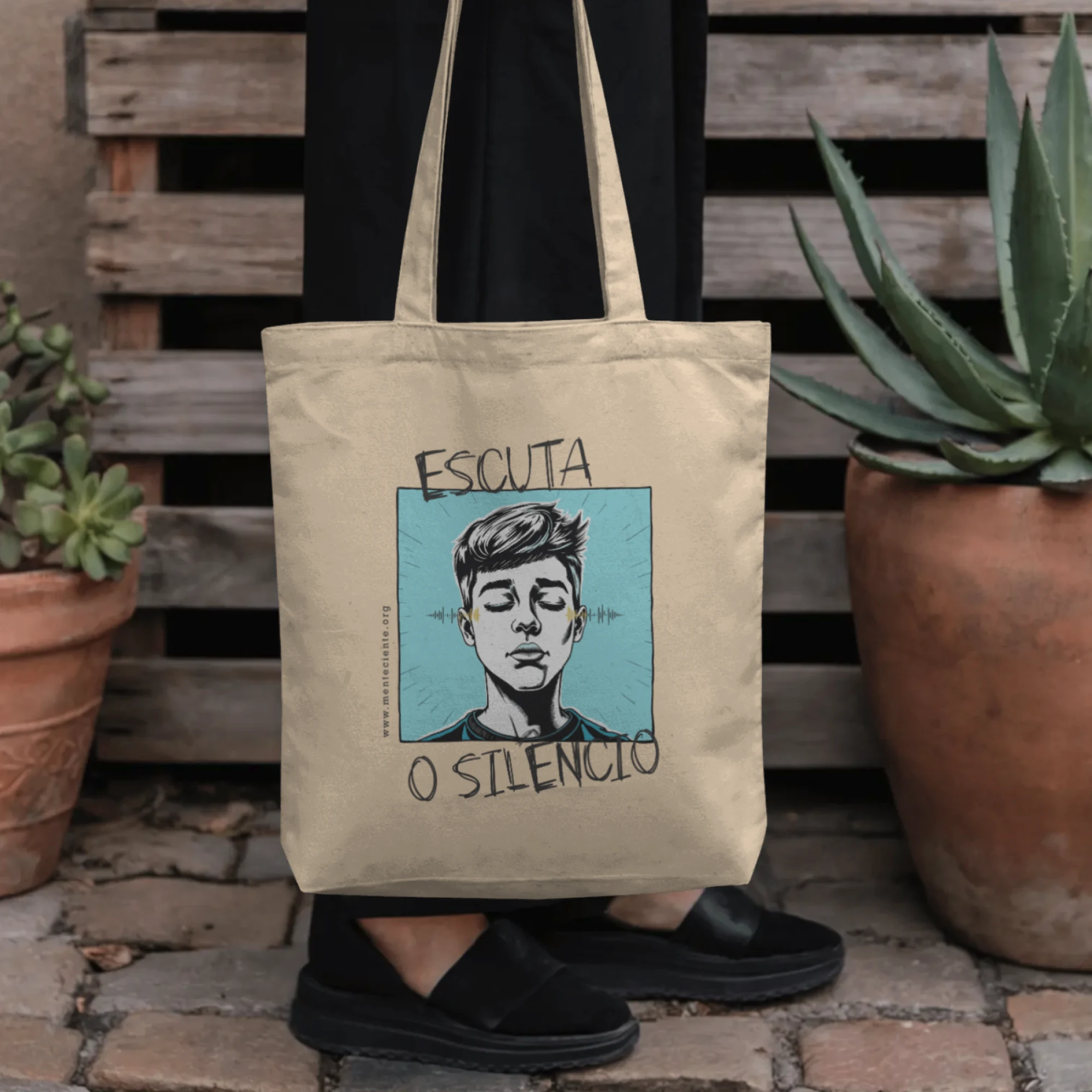 Totebag “Escuta o Silêncio” 3