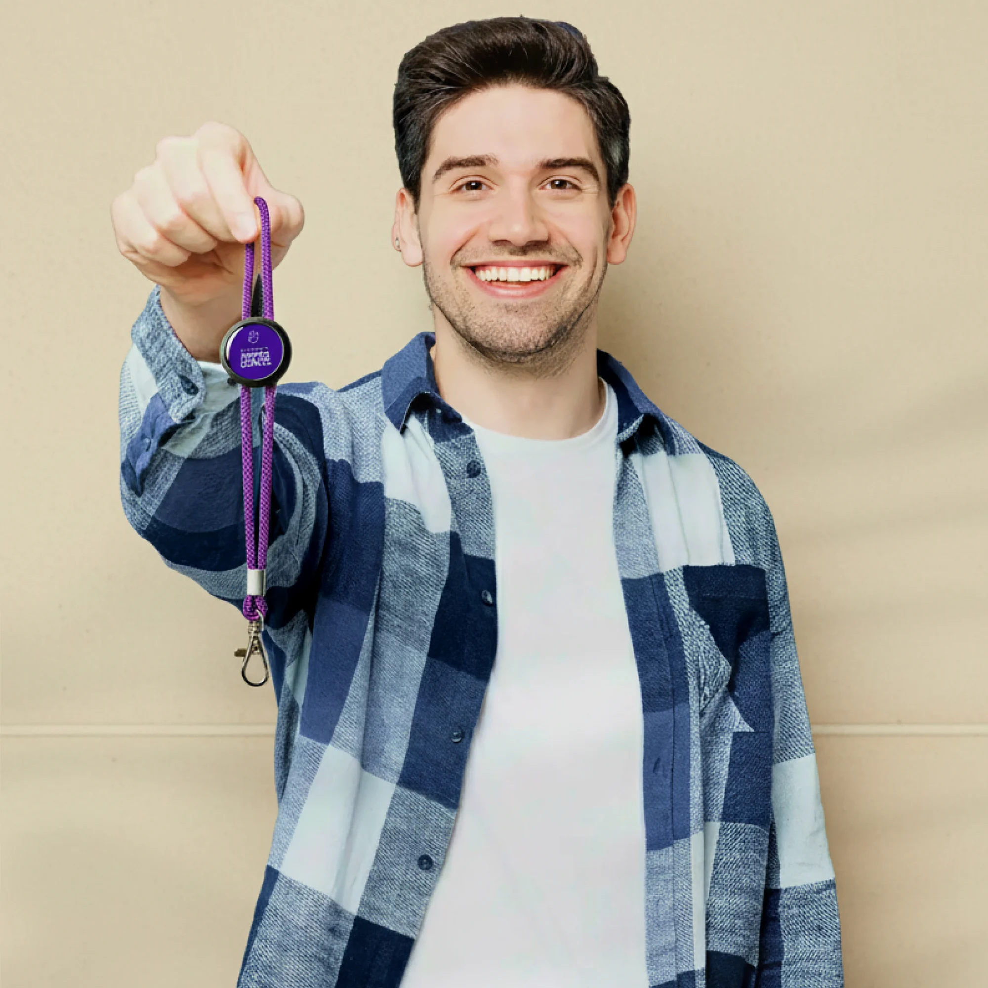 Lanyard MenteCiente Rosa 2